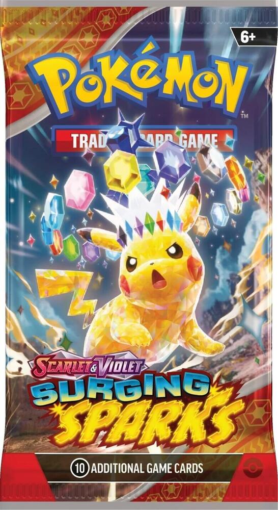 POKEMON: Surging Sparks - Booster Pack (SV08)