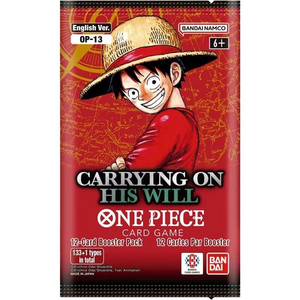 ONE PIECE - Carrying on His Will (OP-13) - Booster Pack